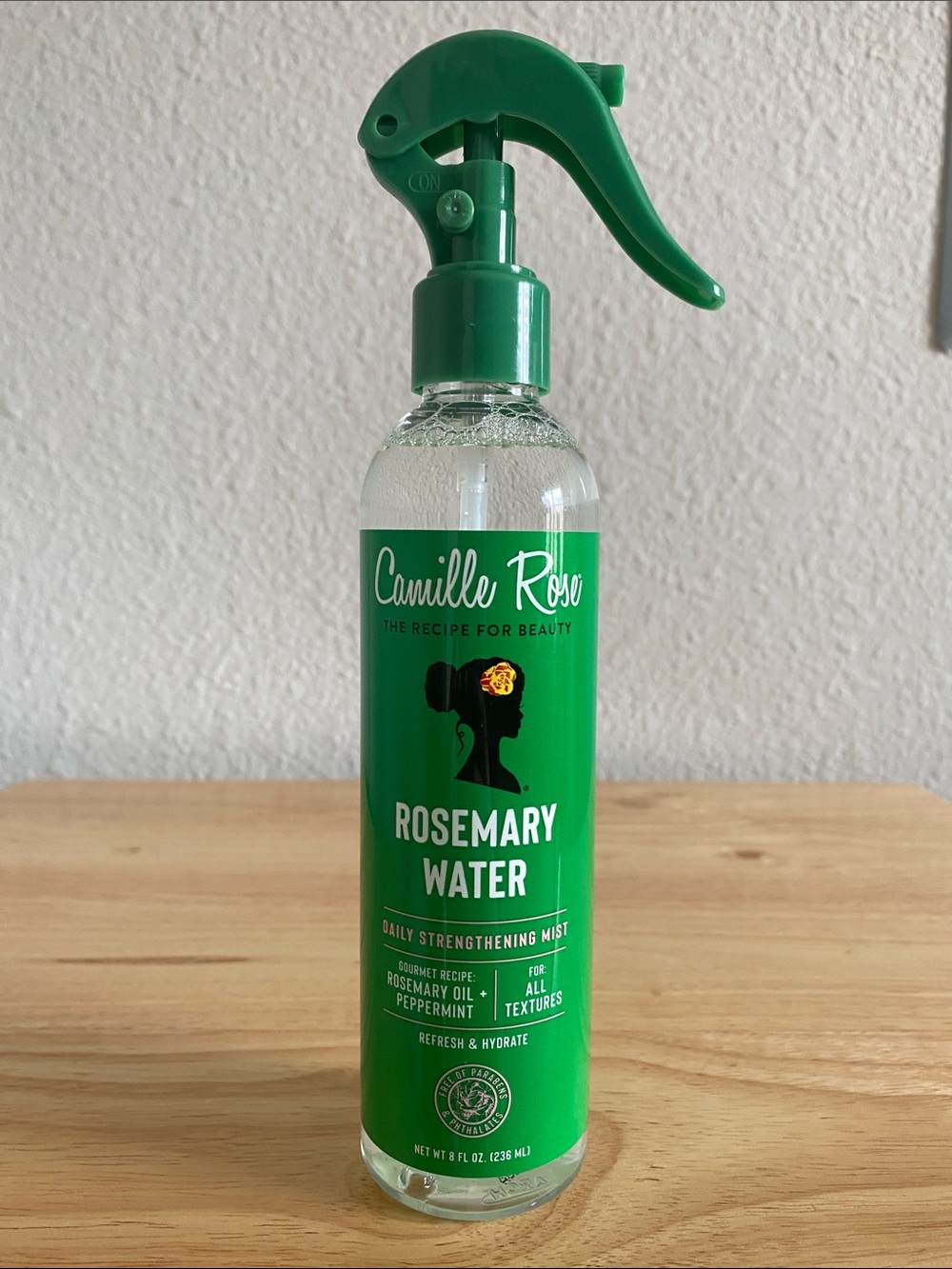 Camille Rose Rosemary Water Hair Strengthening Spray